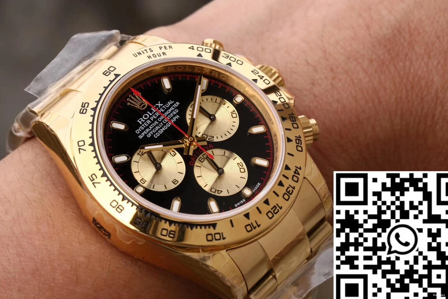 Rolex Factory Dial JH Cosmograph Black M116508-0009 Daytona 0102